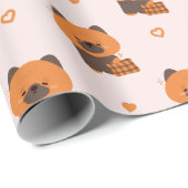 Slaperig Duits Shepherd inpakpapier (Rol Hoek)