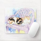 Slaperig Duo Muismat (Met muis)