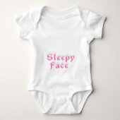 Slaperig gezicht: romper (Voorkant)