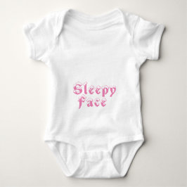 Slaperig gezicht: romper