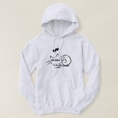 slaperig hoodie (Design voorkant)