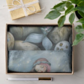 SLAPERIG JONG ZEEMEERMIN MEISJE DECOUPAGE TISSUE P TISSUEPAPIER (Geschenk)