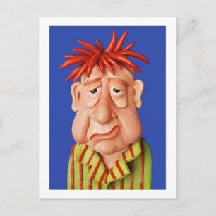 Slaperig Man Briefkaart