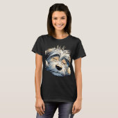 Slaperig Meisje T-shirt (Voorkant volledig)