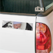 slaperig, Pro Life Bumpersticker (Op Truck)