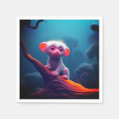 slaperig schepsel servet (Voorkant)