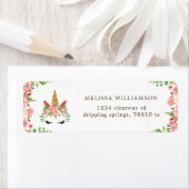 slaperig unicorn blush spoeladres label (Insitu)