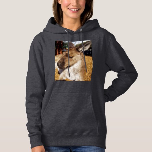 Slaperige Australische kangoeroe, Hoodie (Voorkant)