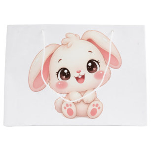 Slaperige Baby Konijn Groot Cadeauzakje