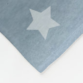 Slaperige Beer Floral Stars Girls Fleece Blanket Deken (Hoek)