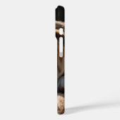 slaperige bulldog Case-Mate iPhone case (Achterkant / Links)