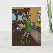 Slaperige elf kaart (Voorkant)