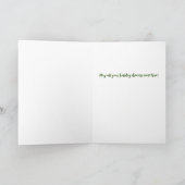 Slaperige elf kaart (Binnen)