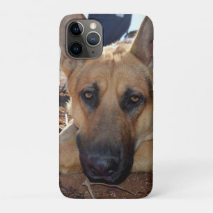 Slaperige Entilment: Jonge Alsatische Herdershond, Case-Mate iPhone Case