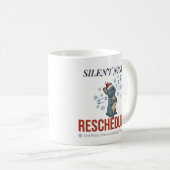 Slaperige Frenchie Kerst Citaat Mok Ontwerp (Voorkant rechts)