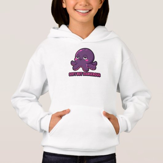 Slaperige Grappige Kawaii Octopus (Voorkant)