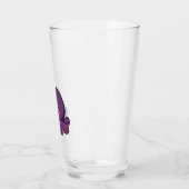 Slaperige Grappige Octopus Glas (Links)