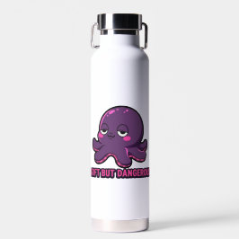 Slaperige Grappige Octopus  Waterfles