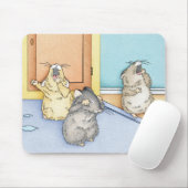 Slaperige hamsters muismat (Met muis)