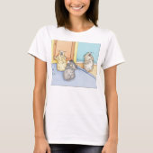 Slaperige hamsters t-shirt (Voorkant)