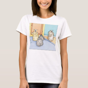 Slaperige hamsters t-shirt