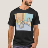 Slaperige hamsters t-shirt (Voorkant)
