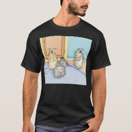 Slaperige hamsters t-shirt