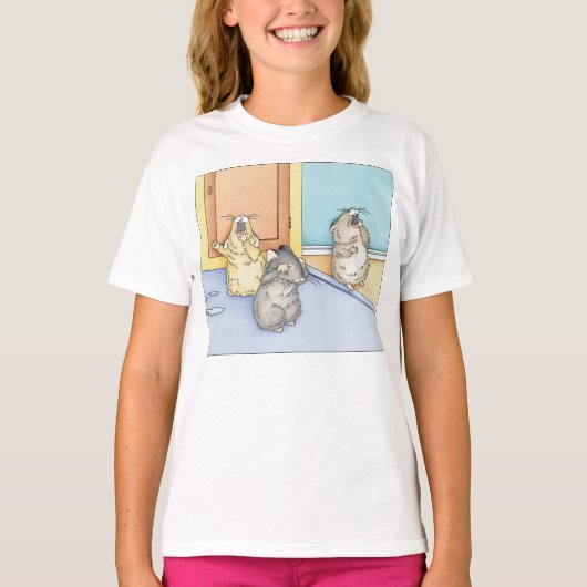 Slaperige hamsters t-shirt (Voorkant)