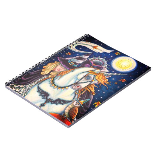 SLAPERIGE HOLLE, KOPLOZE GOTISCHE HELSE Heks, EENH Notitieboek (Linkerzijde)