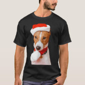 Slaperige hond  grappig t-shirt (Voorkant)