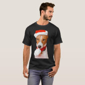 Slaperige hond grappig t-shirt (Voorkant volledig)