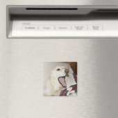 Slaperige hond magneet (Insitu (Vaatwasser))