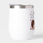 Slaperige jongen en meisje met bloemen (Rechts)