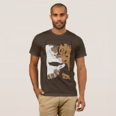 Slaperige Katten T-shirt (Voorkant volledig)