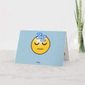 Slaperige klanknabootsing zzZZ, ontspanning het Kaart (Achterkant)