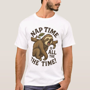 Slaperige Luiaard Grappig T-shirt