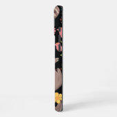 Slaperige luiaards en bloemige dromen iPhone hoesje (Linkerkant)