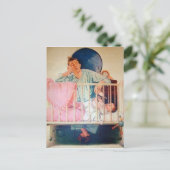  slaperige pap briefkaart (Staand voorkant)