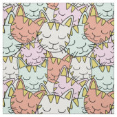 Slaperige patroonstructuur stof (Swatch)