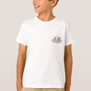 Slaperige Puppy Slaap Kinderen T-shirt