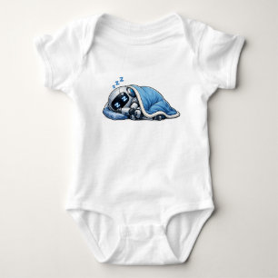slaperige robot romper