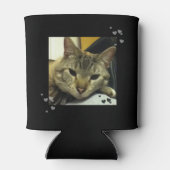 Slaperige Siamese Tabby Cat Koelbox Blikjeskoeler (Achterkant)