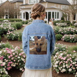Slaperige Verstrengeling: Jonge Elzasser Herdersho Denim Jacket