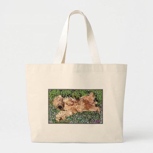 Slaperij Grote Tote Bag (Voorkant)