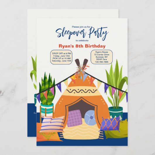 Slaperij Kaart (Voorkant / Achterkant)