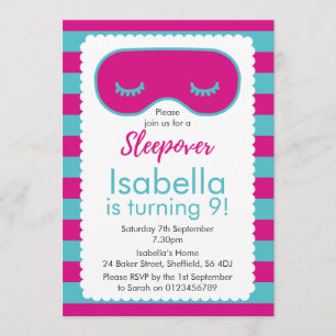 Slaperij op uitnodiging voor verjaardagsfeestjes