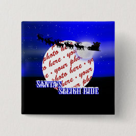 Slapes Lijst van de Sinterklaas Vierkante Button 5,1 Cm