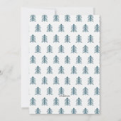 Slaping Birthday Party Invitation Kaart (Achterkant)