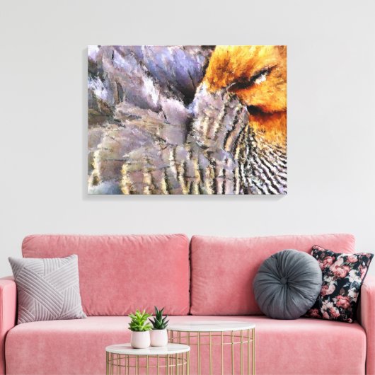 SLAPING CANVAS AFDRUK (Insitu (Woonkamer))