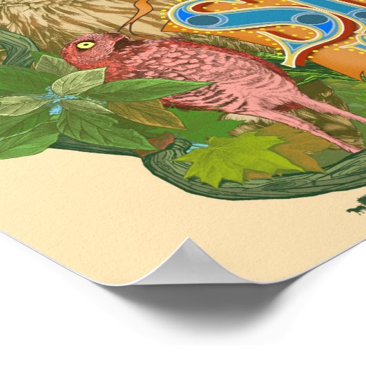 "SLAPING GEEFT IN"-Poster Poster (Hoek)